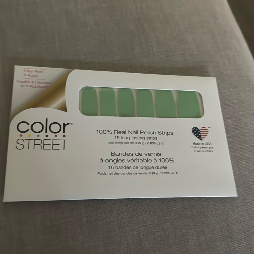 Color Street Mint Nail Polish Strips
Oslo and Steady